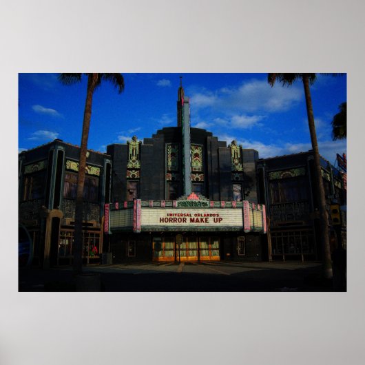 Pantages Theater Universell Studios Poster (Vorne)