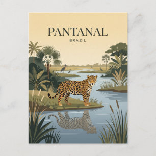Pantanal Brasilien Postkarte