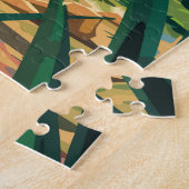 Pantanal Brazil Capybara Art Vintag Puzzle (Seite)