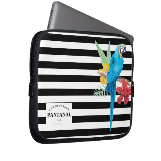 Pantanal Macaw Laptopschutzhülle (Vorne Rechts)