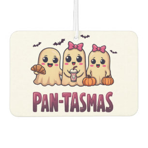 Pantasmas Funny Ghost Groovy Retro Halloween Autolufterfrischer