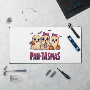 Pantasmas Funny Ghost Groovy Retro Halloween Schreibtischunterlage