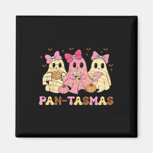 Pantasmas Ghost Funny Spooky Conchas Mexican Ghost Magnet