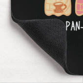 Pantasmas Ghost Funny Spooky Conchas Mexican Ghost Mousepad (Ecke)