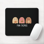 Pantasmas Ghost Funny Spooky Conchas Mexican Ghost Mousepad (Mit Mouse)