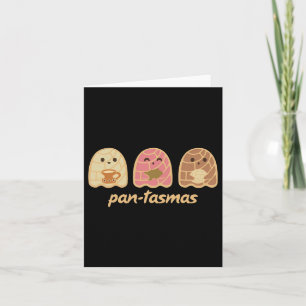 Pantasmas Ghost Shirt Niedlich Ghost Fall für Frau Karte