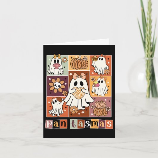 Pantasmas Ghost Spooky Conchas Funny Halloween Mex Karte (Vorderseite)