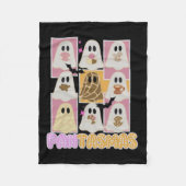 Pantasmas Pan Dulce Ghost Spanisch Mexikanisches H Fleecedecke (Vorderseite)