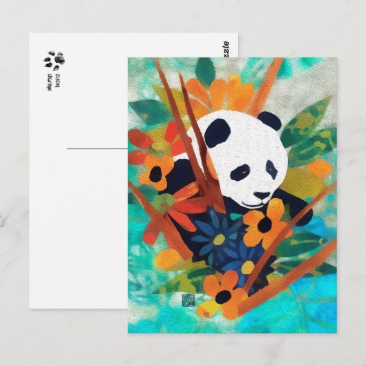 PANTASTIC BOUQUET POSTKARTE (Vorne/Hinten)