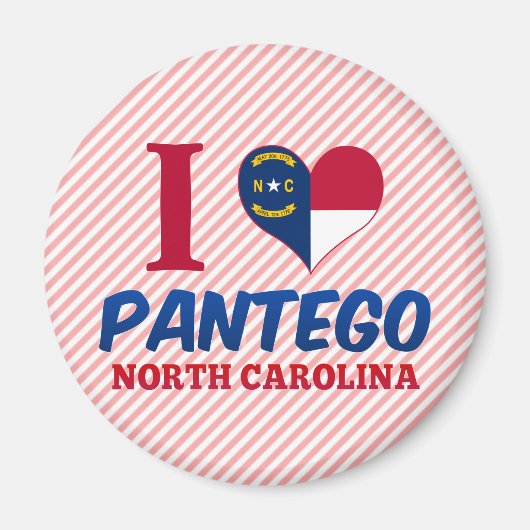 Pantego, North Carolina Magnet (Vorne)