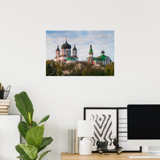Panteleimon-Kathedrale, Kiew Poster (Heimbüro)