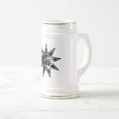 panter Schwarzstern Bierglas (VorderseiteRechts)