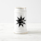 panter Schwarzstern Bierglas (Mittel)