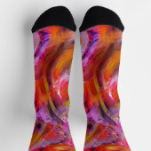 Panterly Textures Socken (Oben)