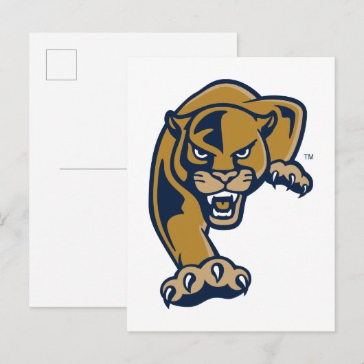 Panters der Universität Florida Postkarte (Vorne/Hinten)