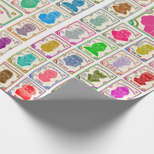 Pantheismus-Card-Set Geschenkpapier (Ecke)