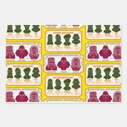 Pantheismus, Empirismus und Rationalismus, Hobbesi Geschenkpapier Set (Vorderseite 3)