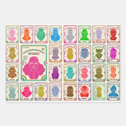 Pantheismus, Empirismus und Rationalismus, Hobbesi Geschenkpapier Set (Vorderseite)