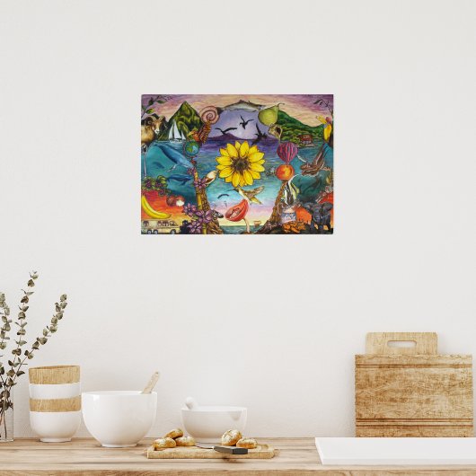 Pantheismus Poster (Küche)