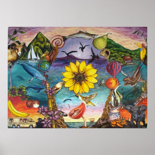 Pantheismus Poster (Vorne)