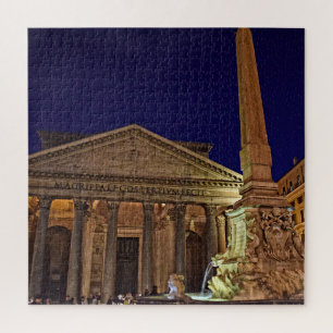 Pantheon by Night - Rom, Italien - 20x20 - 676 Stk Puzzle