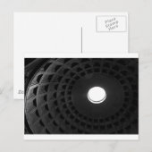 Pantheon Dom Postkarte (Vorne/Hinten)