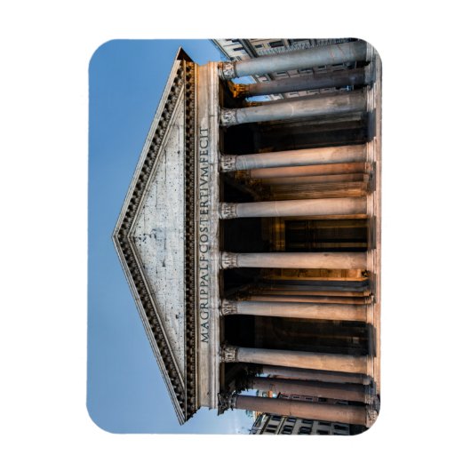 Pantheon, Heiliger Tempel im Morgengrauen - Rom, I Magnet (Vertikal)
