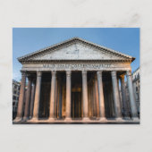 Pantheon, Heiliger Tempel im Morgengrauen - Rom, I Postkarte (Vorderseite)