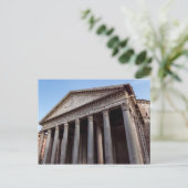 Pantheon-Heiligtempel in Rom - Italien, Europa Postkarte (Stehend Vorderseite)