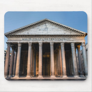 Pantheon Heiligtum bei Sonnenaufgang - Rom, Italie Mousepad