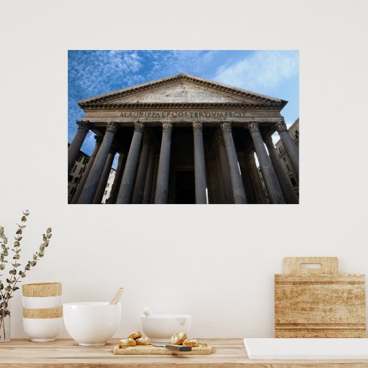 Pantheon in Rom Poster (Küche)