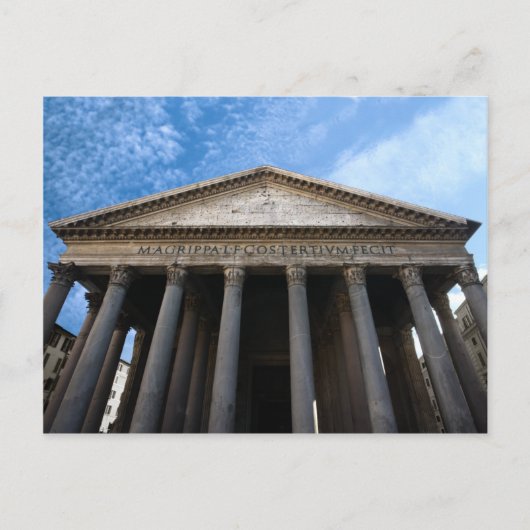 Pantheon in Rom Postkarte (Vorderseite)