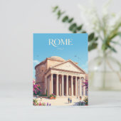 Pantheon Italien Postkarte (Stehend Vorderseite)