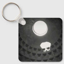 Pantheon Light Skull Rom Italien mit Handschrift Schlüsselanhänger