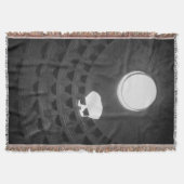 Pantheon Light Skull Rom Italien Schwarz-Weiß Decke (Vorderseite)