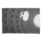 Pantheon Light Skull Rom Italien Schwarz-Weiß Kissenbezug (Vorderseite-Links)