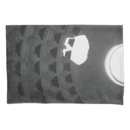 Pantheon Light Skull Rom Italien Schwarz-Weiß Kissenbezug