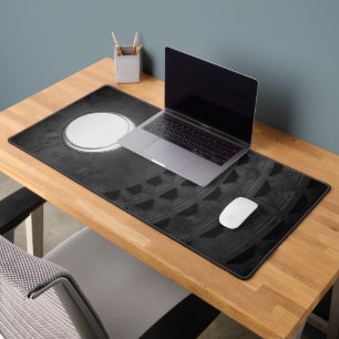 Pantheon Light Skull Rom Italien Schwarz-Weiß Schreibtischunterlage