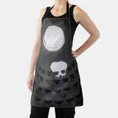 Pantheon Light Skull Rom Italien Schwarz-Weiß Schürze (InSitu)