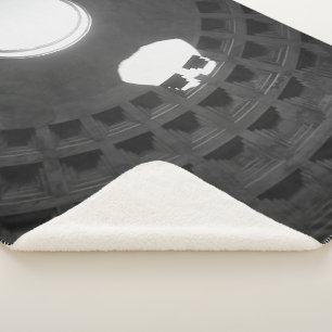 Pantheon Light Skull Rom Italien Schwarz-Weiß Sherpadecke