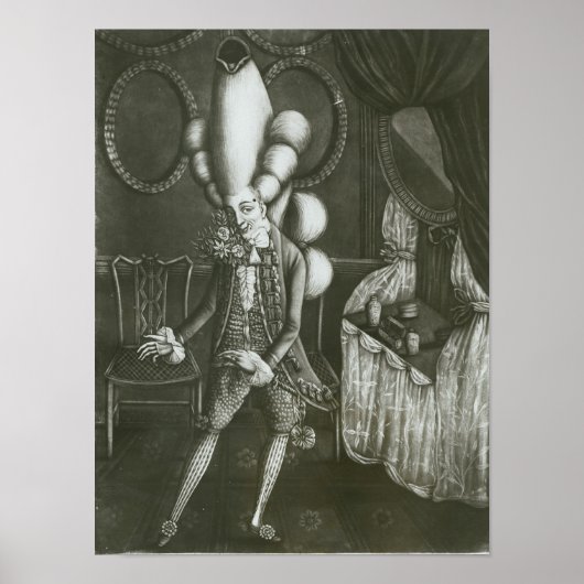 Pantheon Macaroni, 1773 Poster (Vorne)