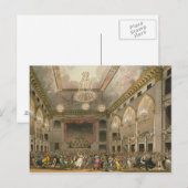 Pantheon Masquerade von 'Ackermanns Microcosm Postkarte (Vorne/Hinten)