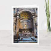 Pantheon Portrait, Roma, Italien Karte (Vorderseite)