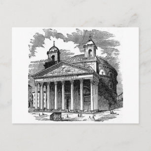 Pantheon Postcard Postkarte