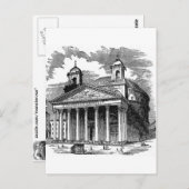 Pantheon Postcard Postkarte (Vorne/Hinten)