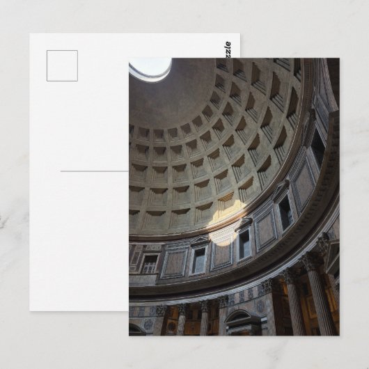 Pantheon Postkarte (Vorne/Hinten)
