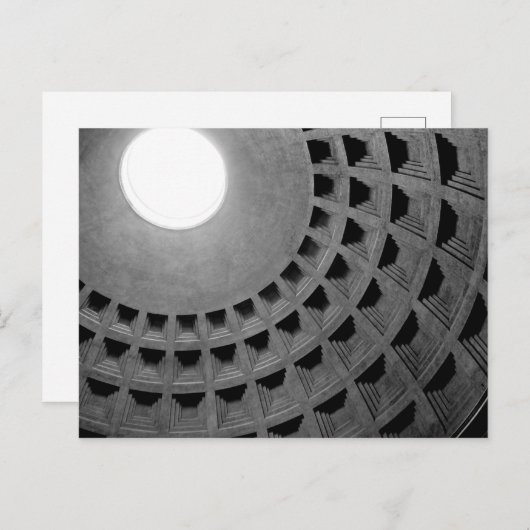 Pantheon Postkarte (Vorne/Hinten)
