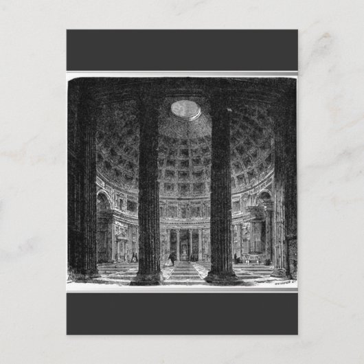 Pantheon Postkarte (Vorderseite)