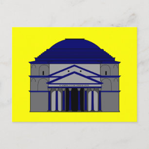 Pantheon, Rom Inspiration Postkarte