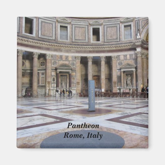 Pantheon, Rom, Italien Magnet (Vorne)